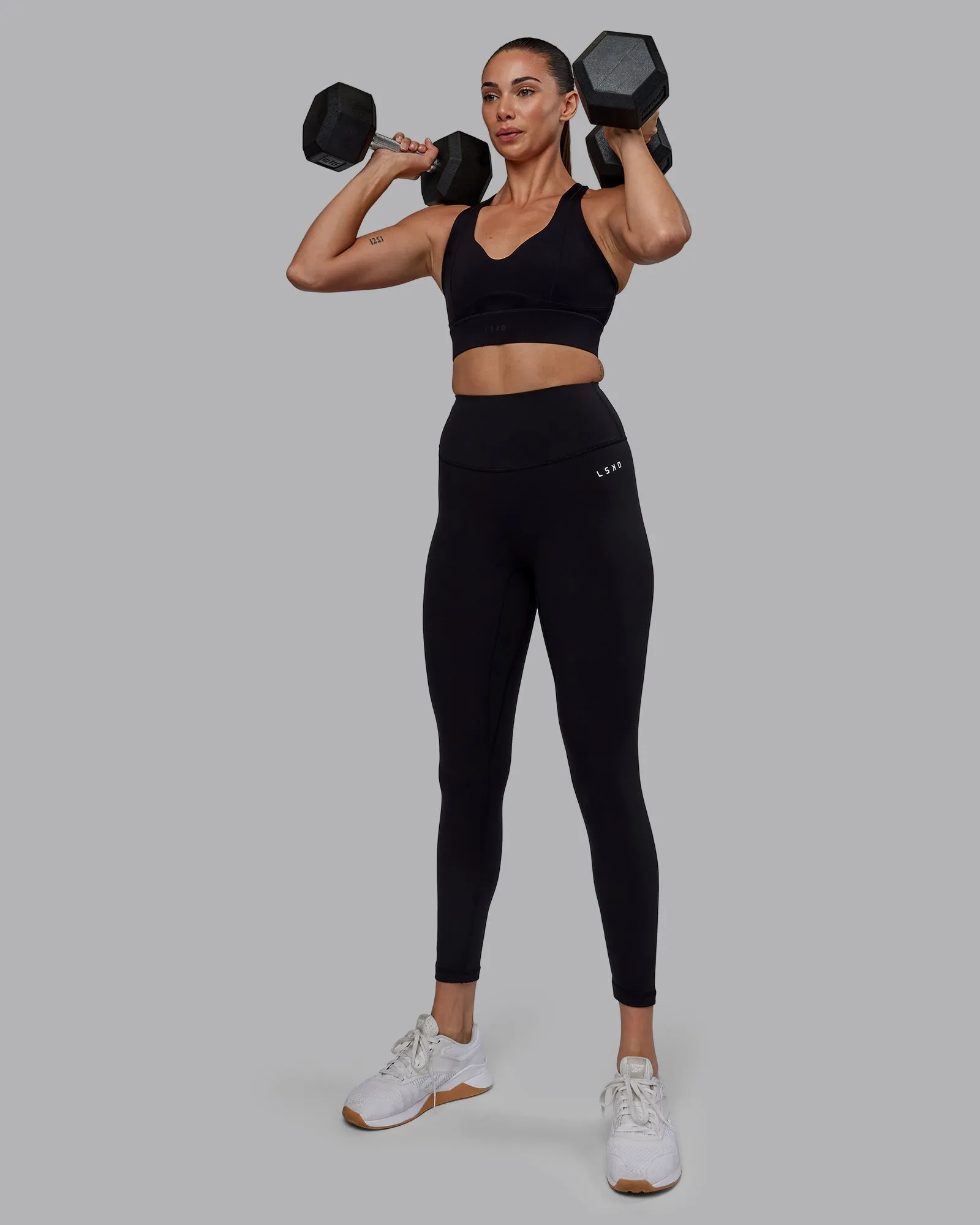 RXD High Waist 7/8 Length Tight - Black