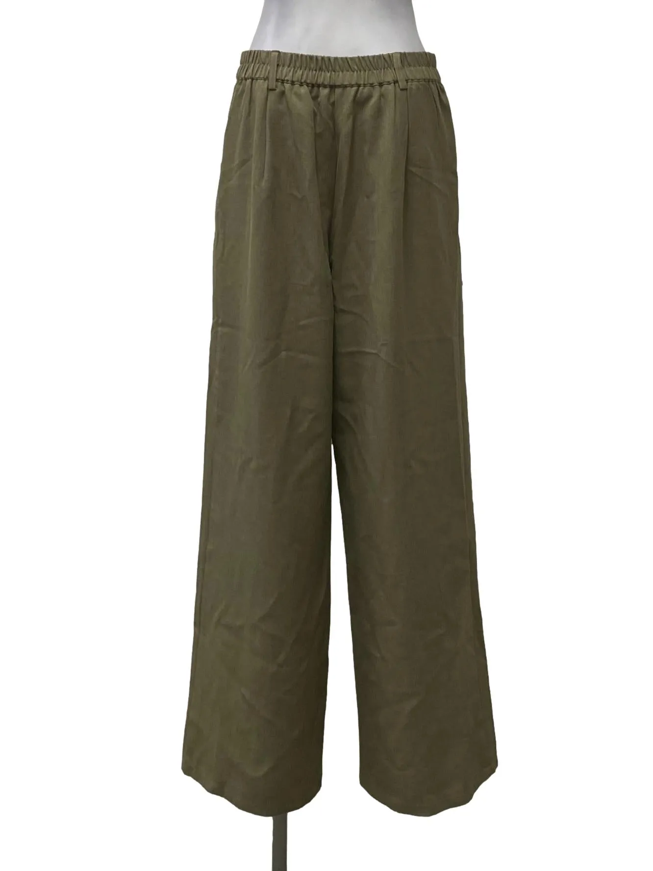 Sage Green Straight Pants