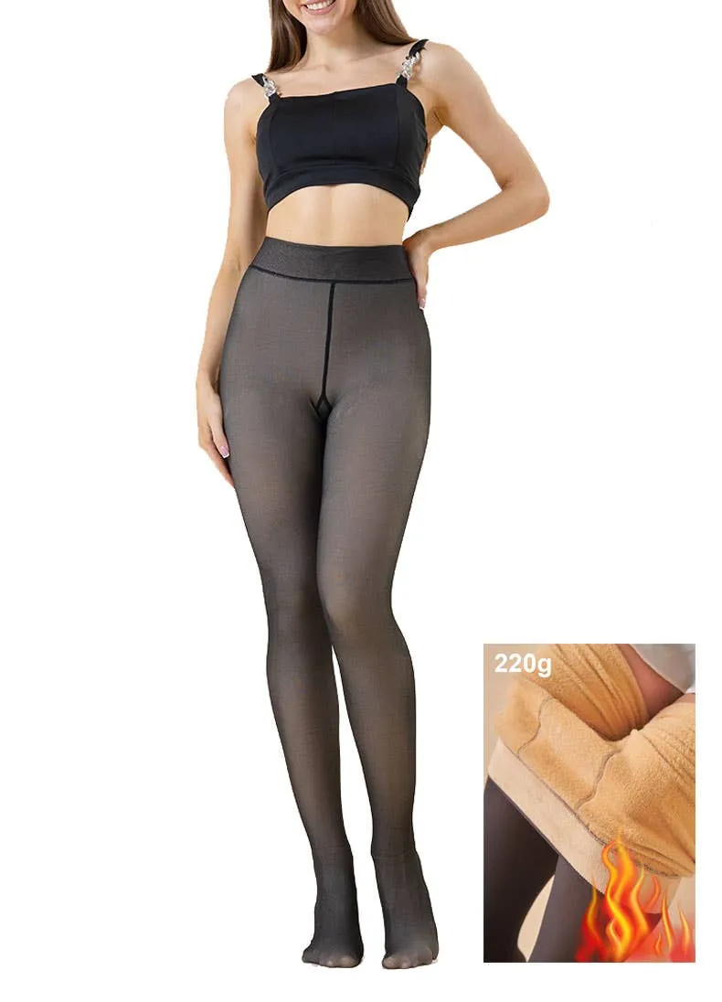 SALE Winter Warm Fleece Butt Sculpting Tights