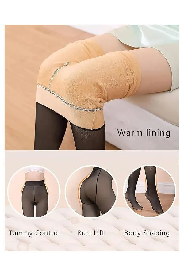 SALE Winter Warm Fleece Butt Sculpting Tights