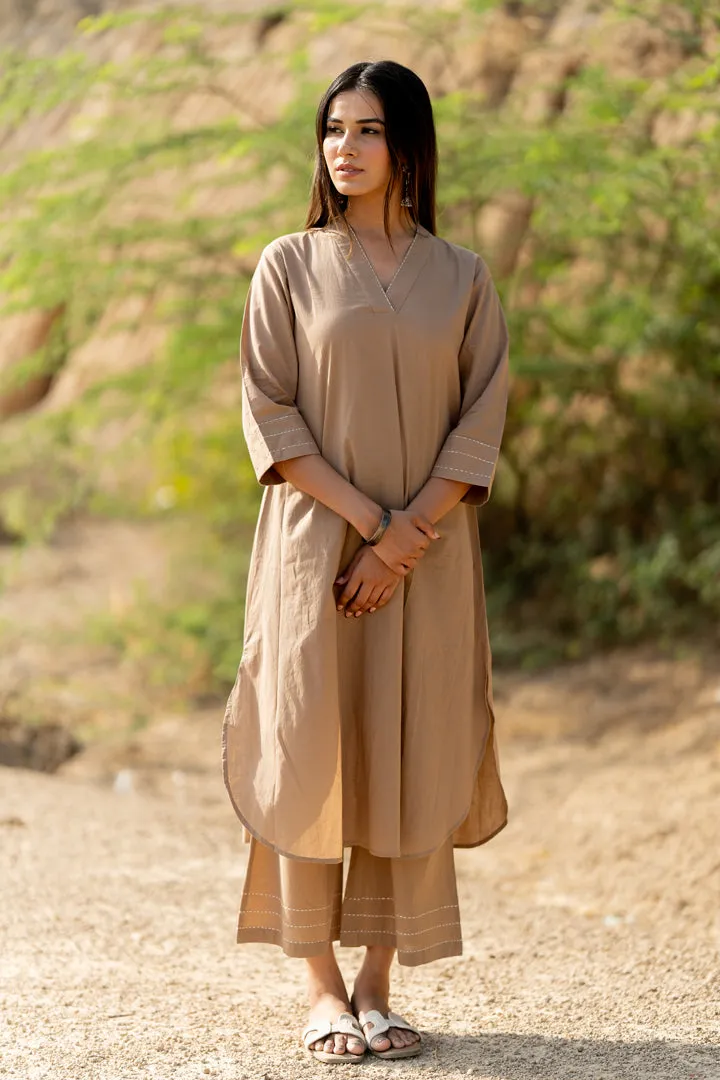 Sand Kurta Set