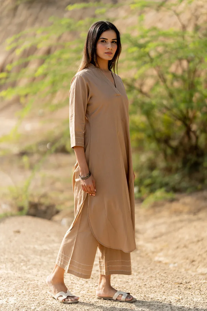 Sand Kurta Set