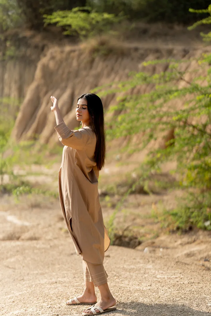 Sand Kurta Set