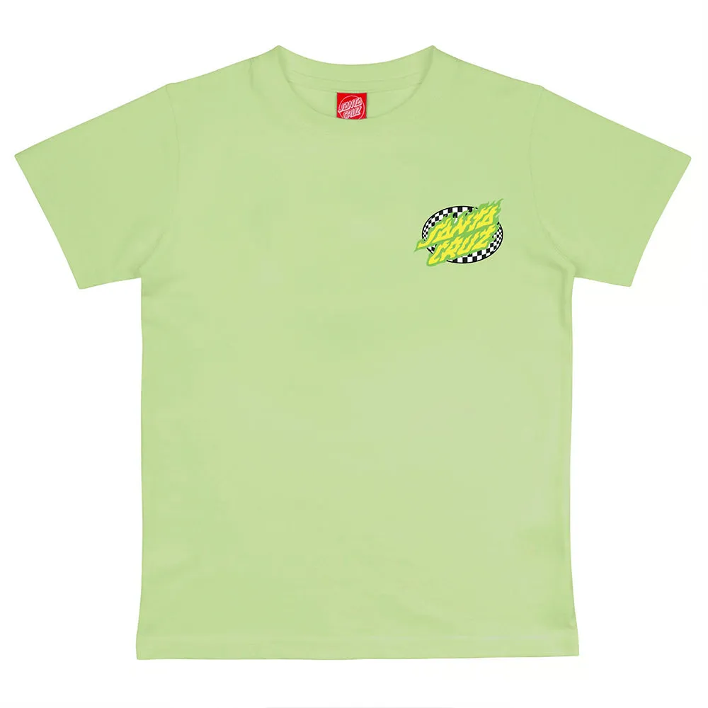 Santa Cruz Youth Goal Flame T Shirt