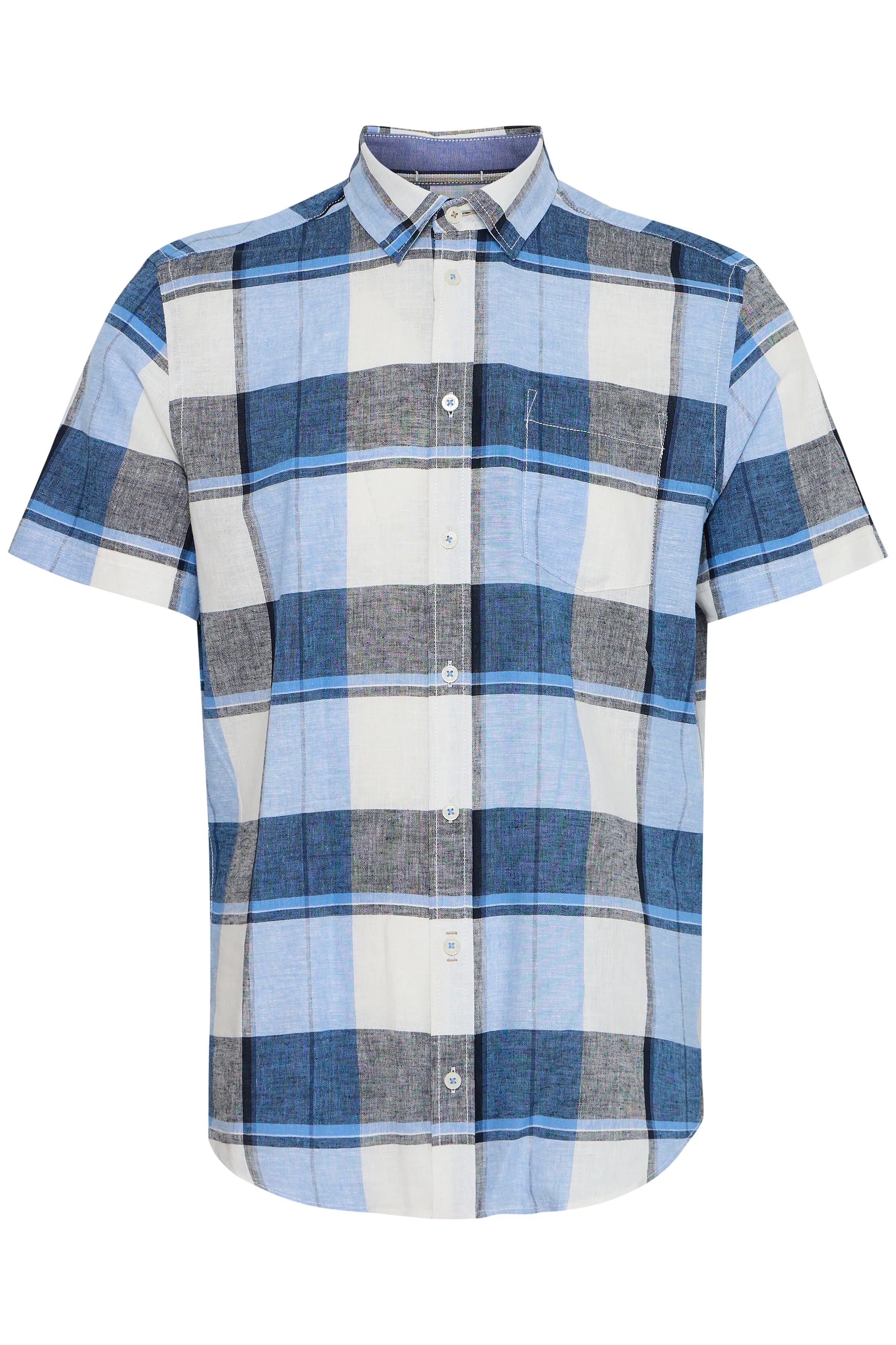 Scoot Linen Shirt | Silver Lake Blue