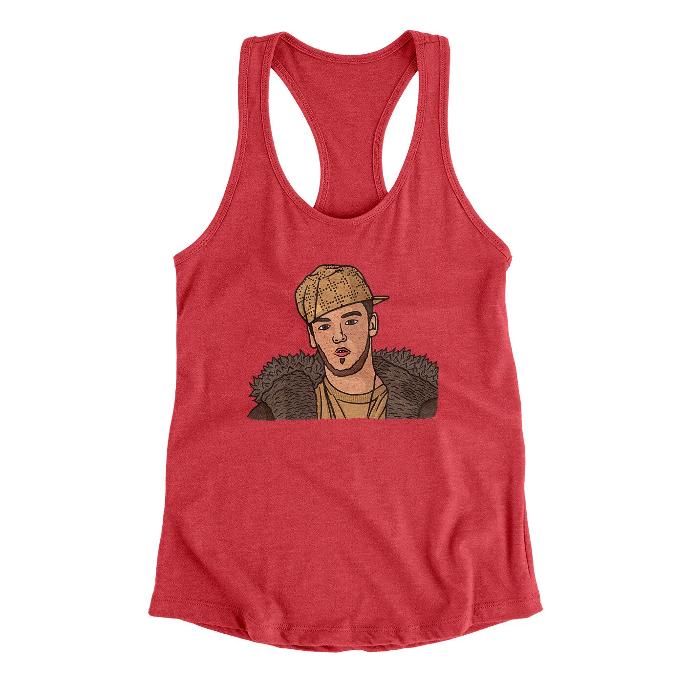 Scumbag Steve Meme Funny Women's Racerback Tank