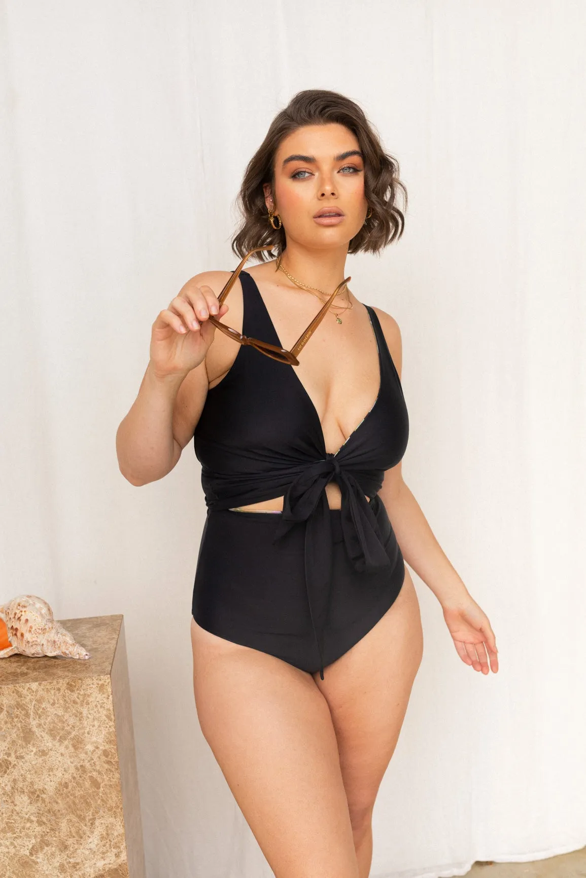 SECOND | Martinique Reversible Bikini Bottoms
