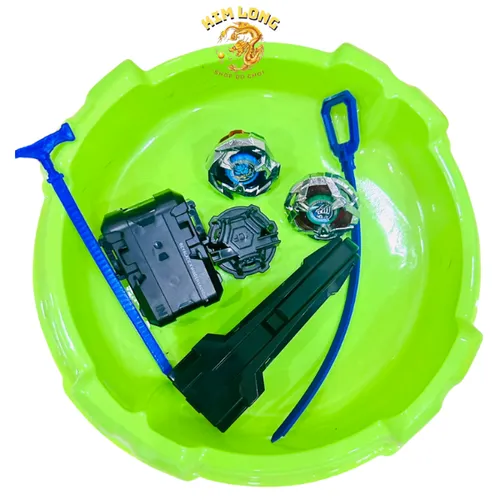 Set of 2 BEYBLADE X Spinning Tops with Super Fast Spinning Spinning Tops with Handle and Large Arena BX D1