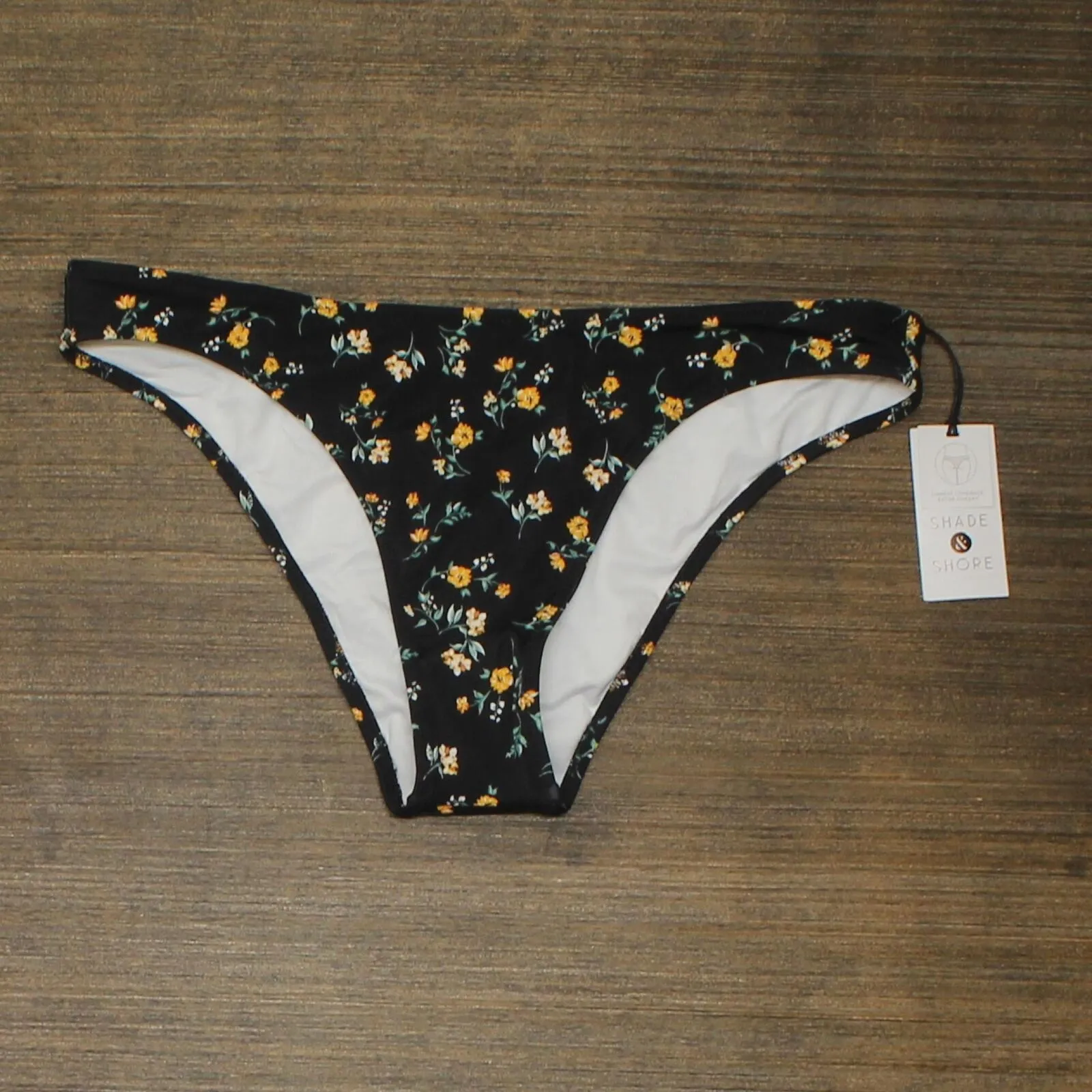 Shade & Shore Women's High Leg Extra Cheeky Bikini Bottom AFP28