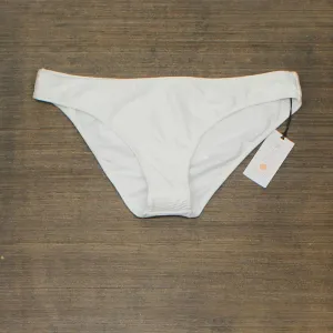 Shade & Shore Women's Ribbed Cheeky Bikini Bottom AFP14 AFP14 White M
