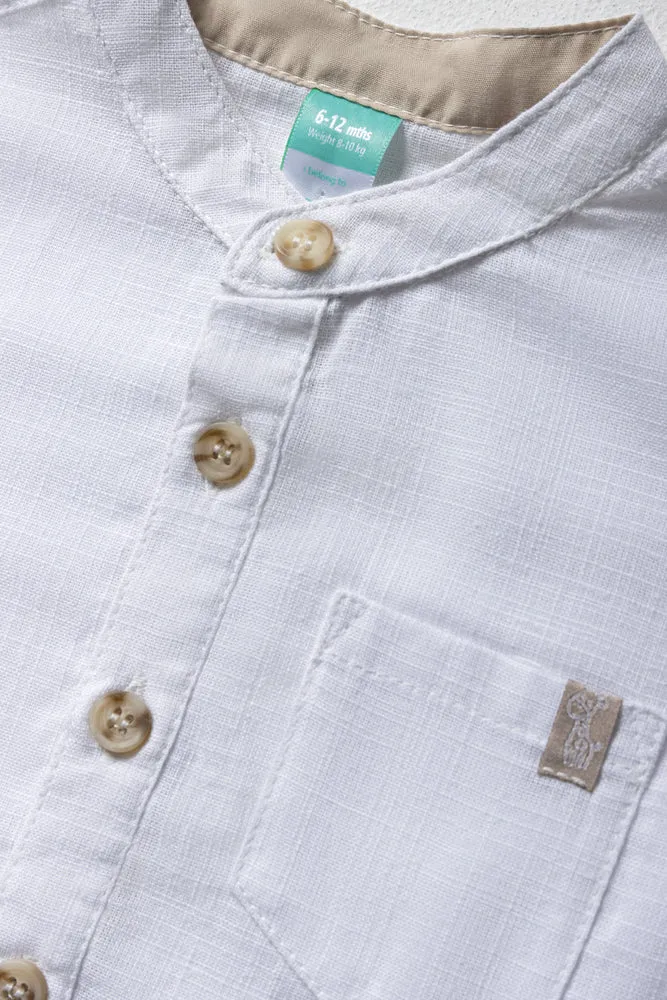Short Sleeve Shirt White