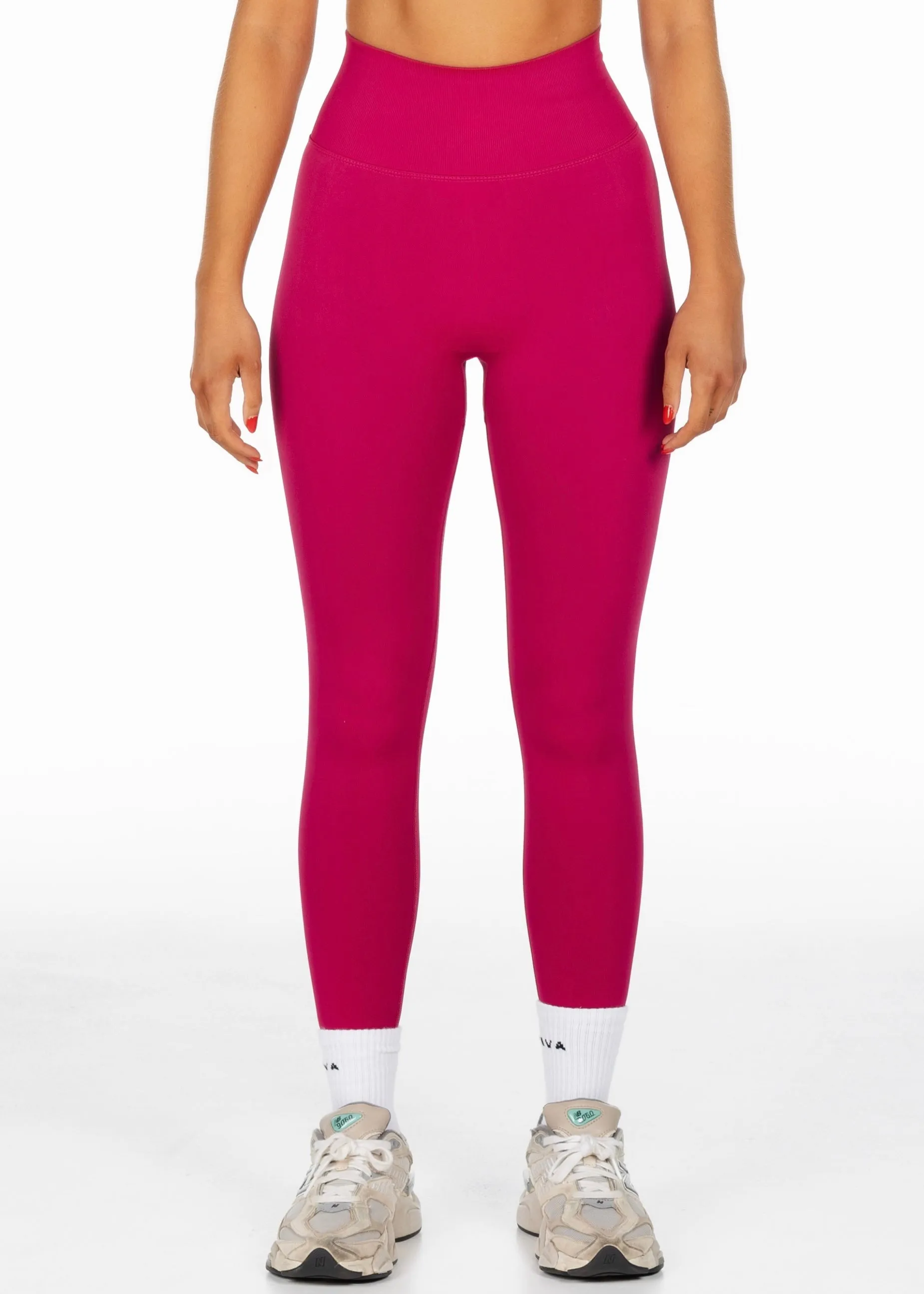 Signature Scrunch Leggings - Scarlett Red