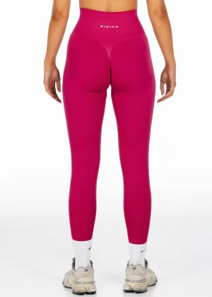 Signature Scrunch Leggings - Scarlett Red