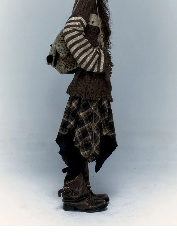 skull rabbit loose knit