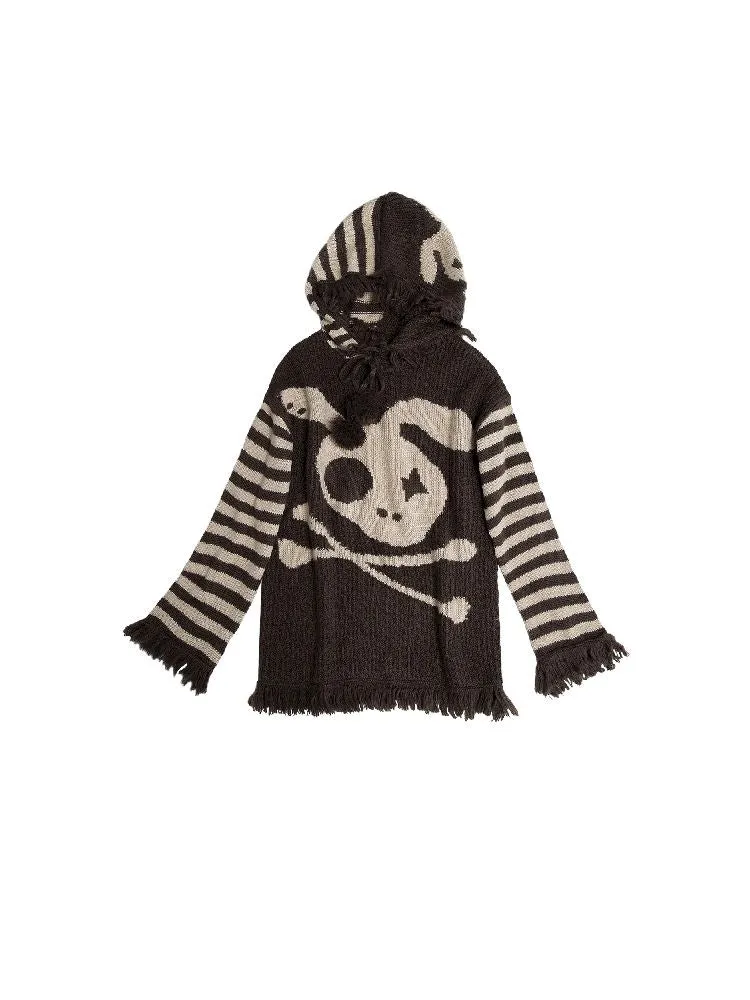 skull rabbit loose knit