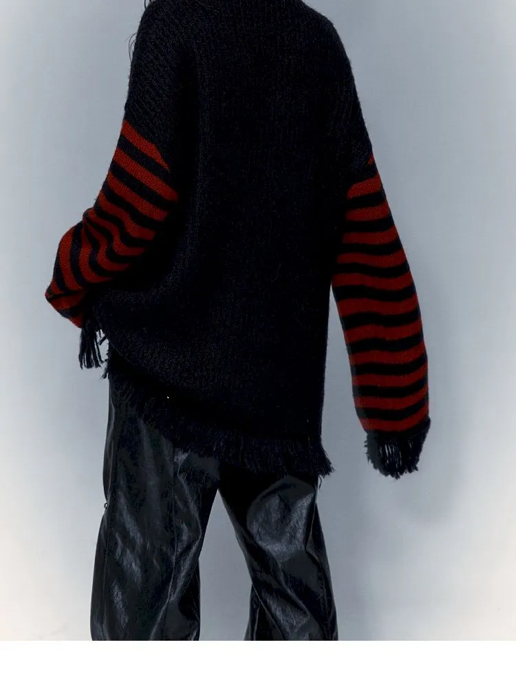skull rabbit loose knit