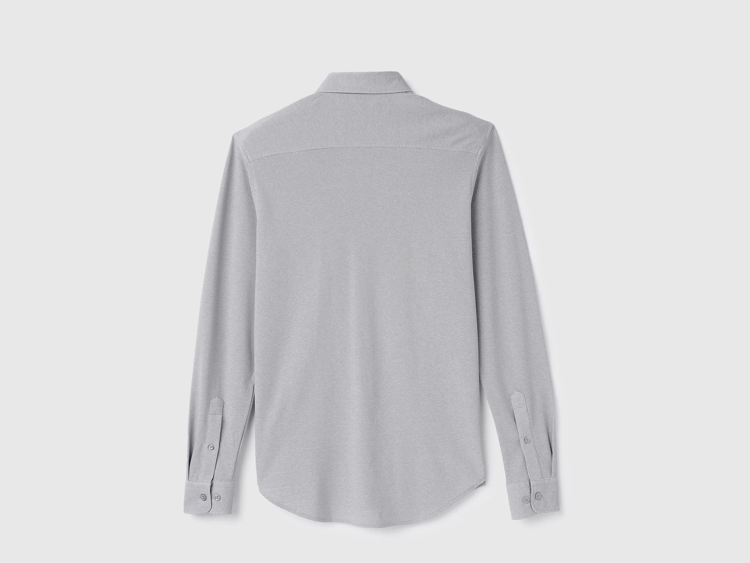 Slim Fit Spread Collar Solid Shirts
