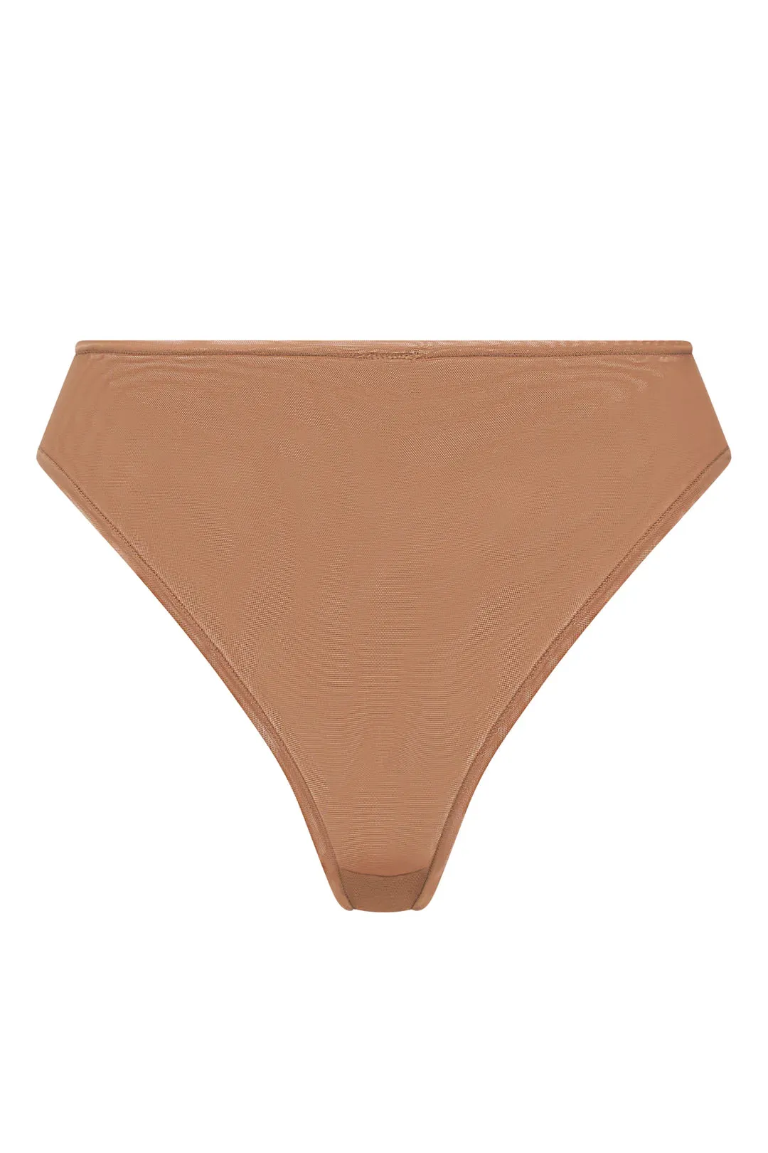 Soft Mesh Brief in Honey