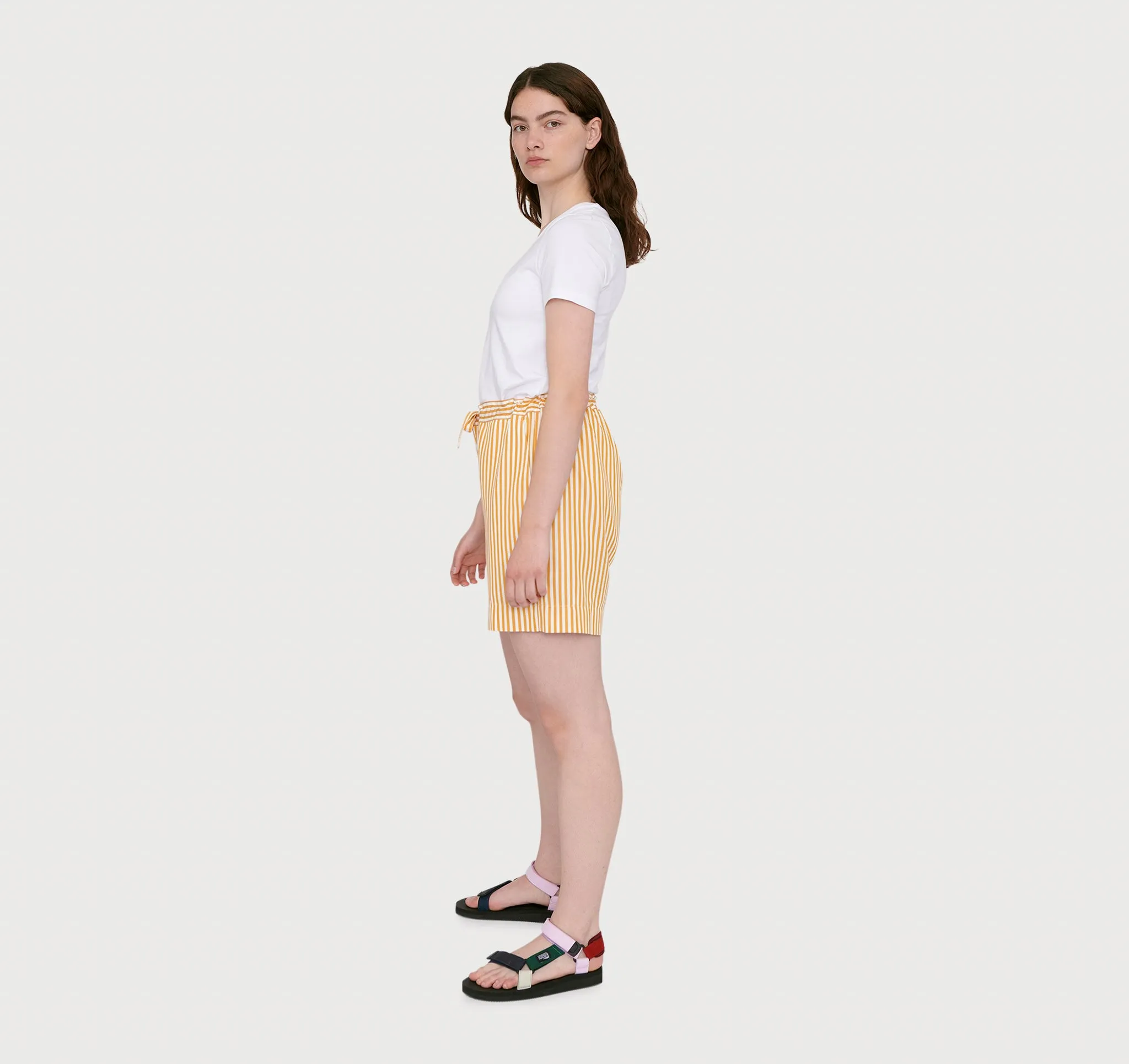 Soft Touch Woven Draw-Cord Shorts