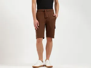 Solid Relaxed Fit Shorts