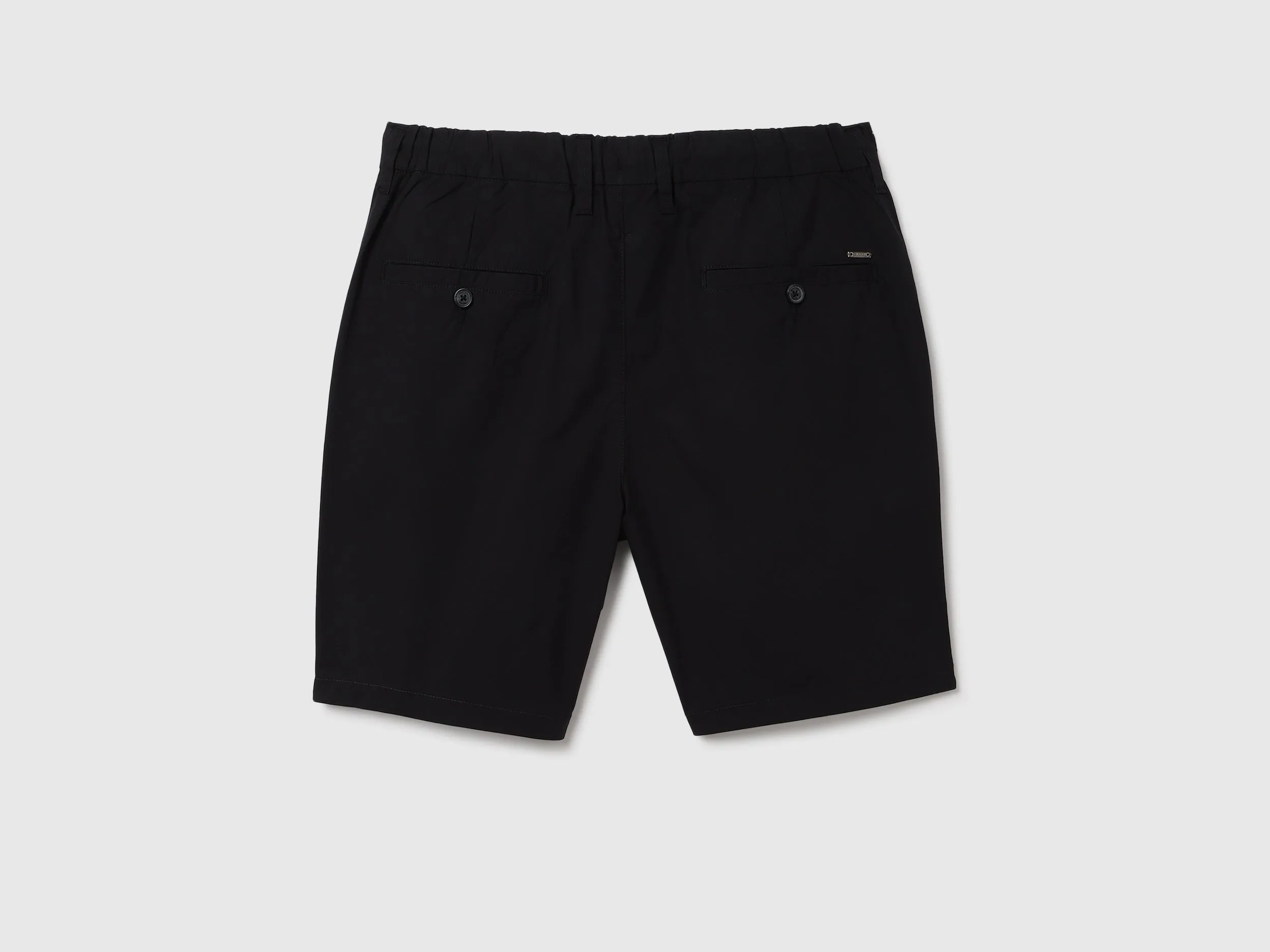 Solid Relaxed Fit Shorts
