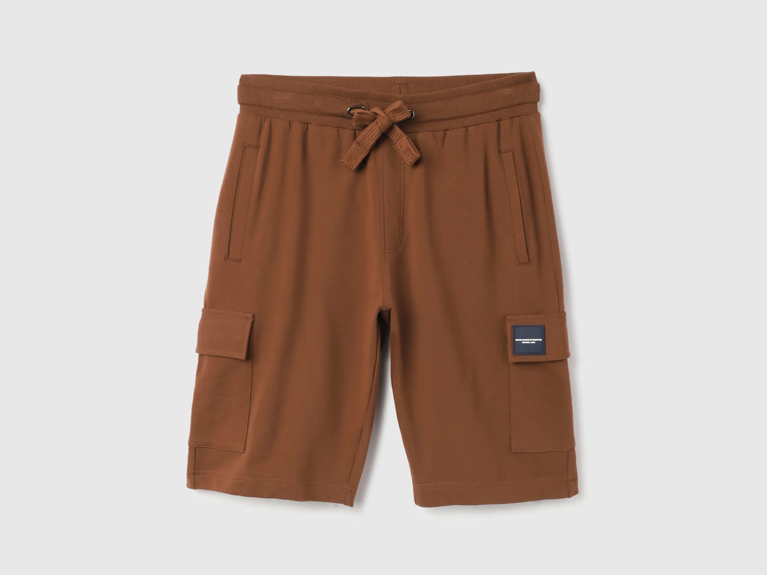 Solid Relaxed Fit Shorts