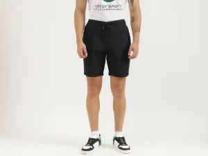 Solid Relaxed Fit Shorts