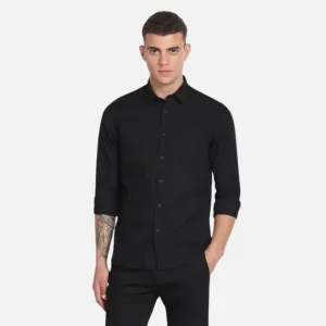 Solid Slim Fit Shirt