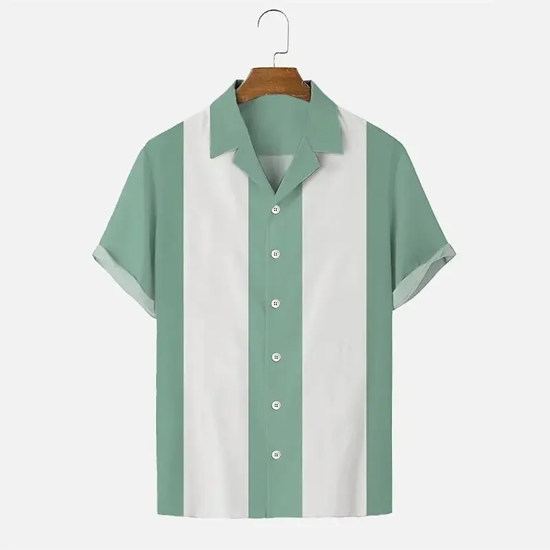 Sommer-T-Shirt Camping Clover Slim Fit von FashionClove