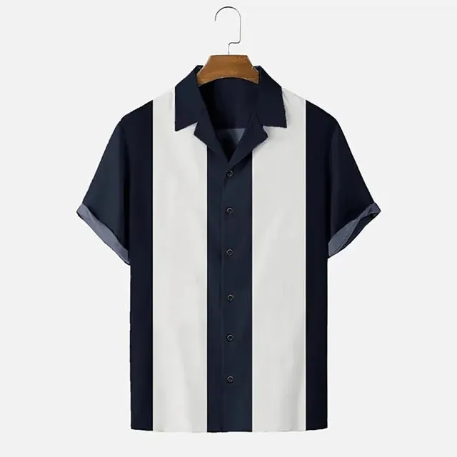 Sommer-T-Shirt Camping Clover Slim Fit von FashionClove