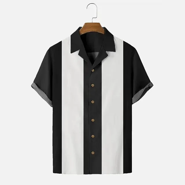 Sommer-T-Shirt Camping Clover Slim Fit von FashionClove
