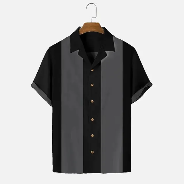 Sommer-T-Shirt Camping Clover Slim Fit von FashionClove