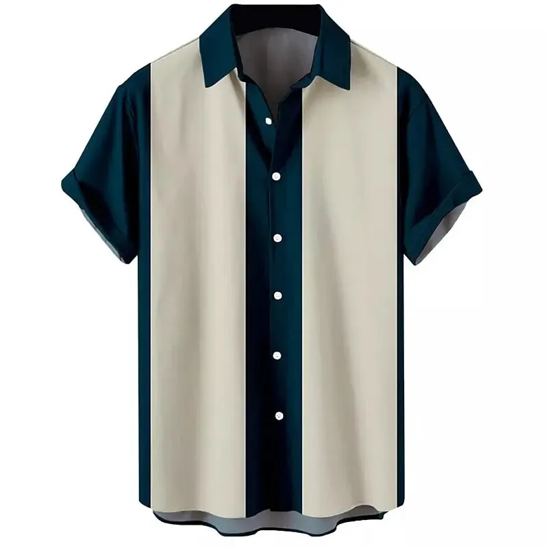 Sommer-T-Shirt Camping Clover Slim Fit von FashionClove
