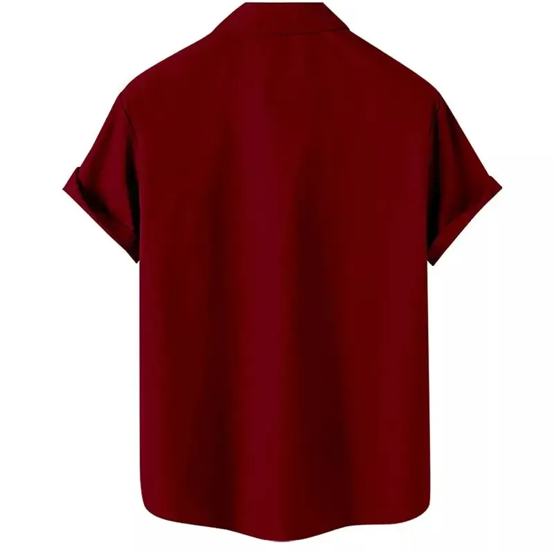 Sommer-T-Shirt Camping Clover Slim Fit von FashionClove
