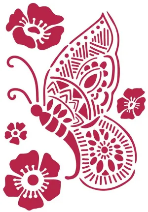 Stamperia - Stencil - Butterfly