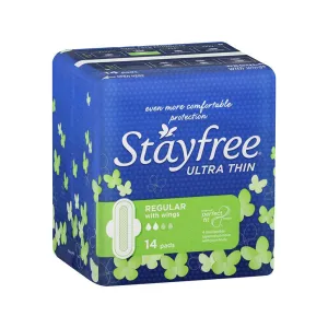 Stayfree Ultra Thin Regular With Wings 14 pads