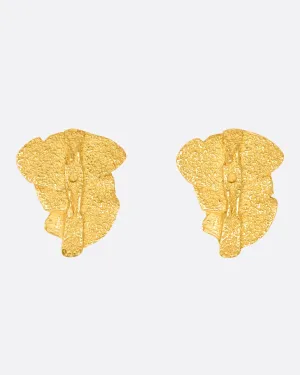 Stipple Clip Earrings
