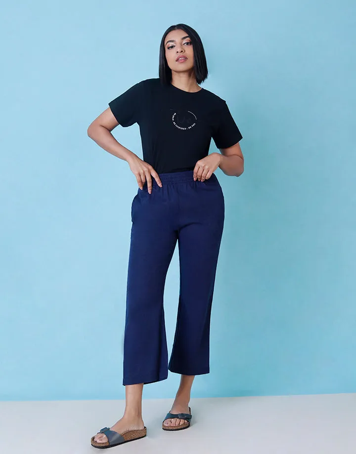 Straight Cut Linen Pant