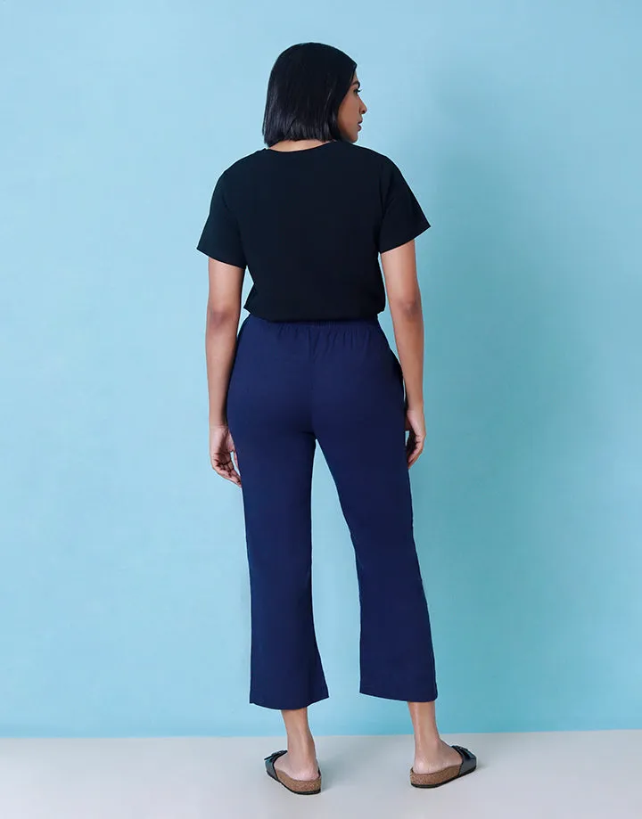 Straight Cut Linen Pant