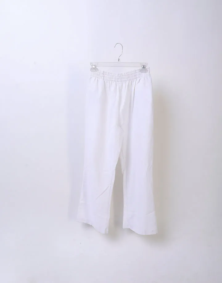 Straight Cut Linen Pant
