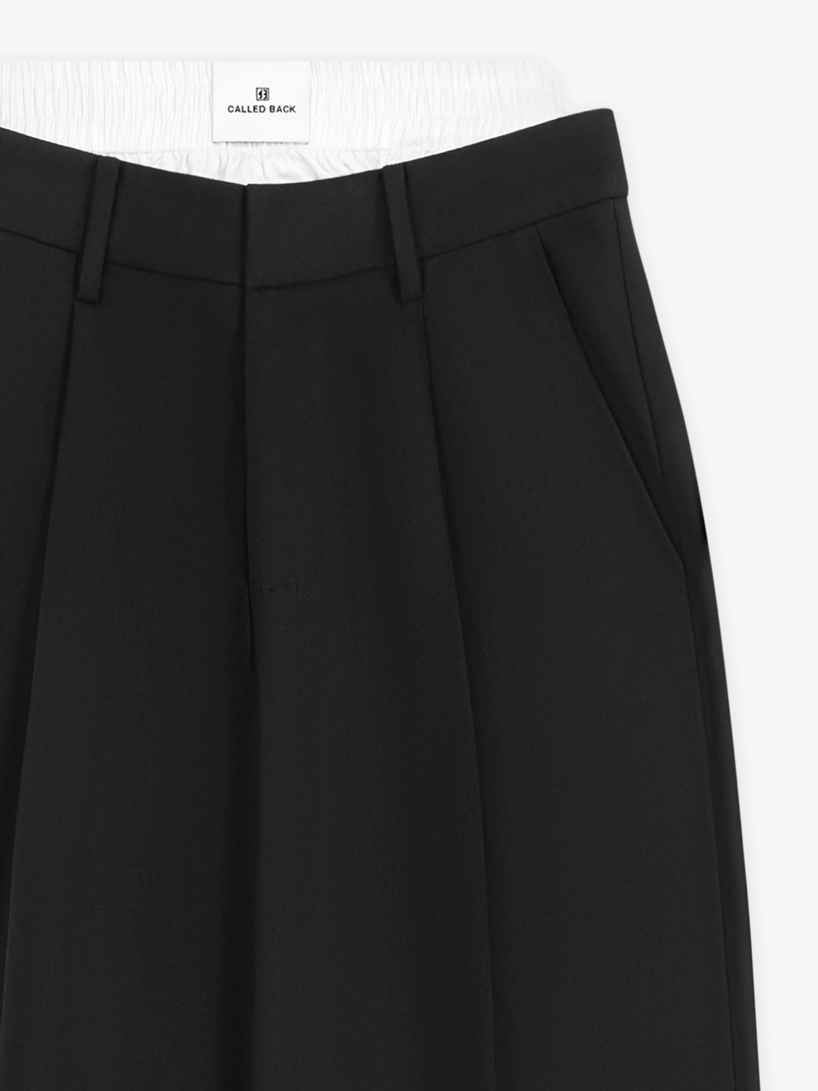 Straight-leg pants