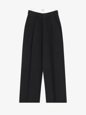 Straight-leg pants