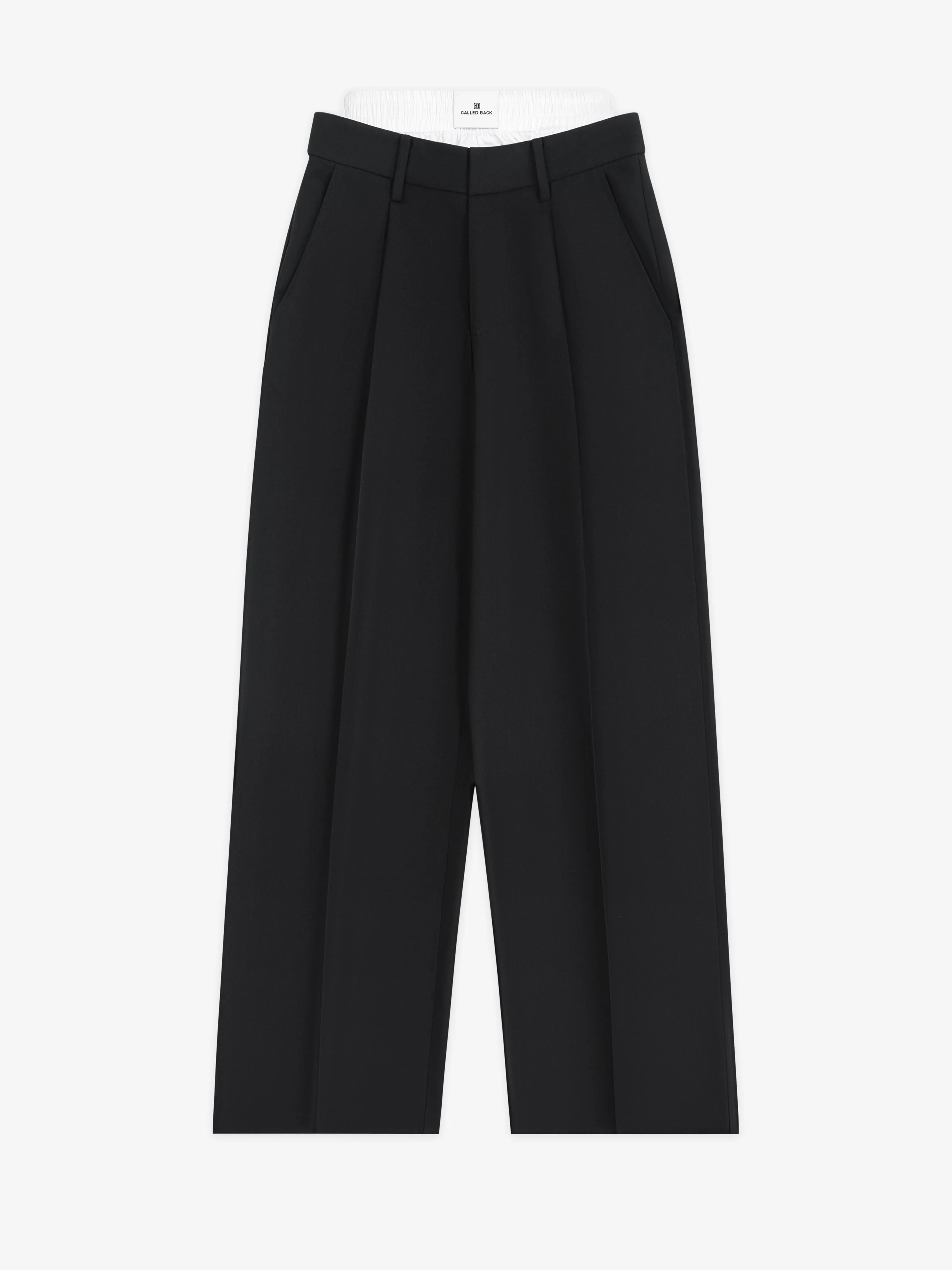 Straight-leg pants