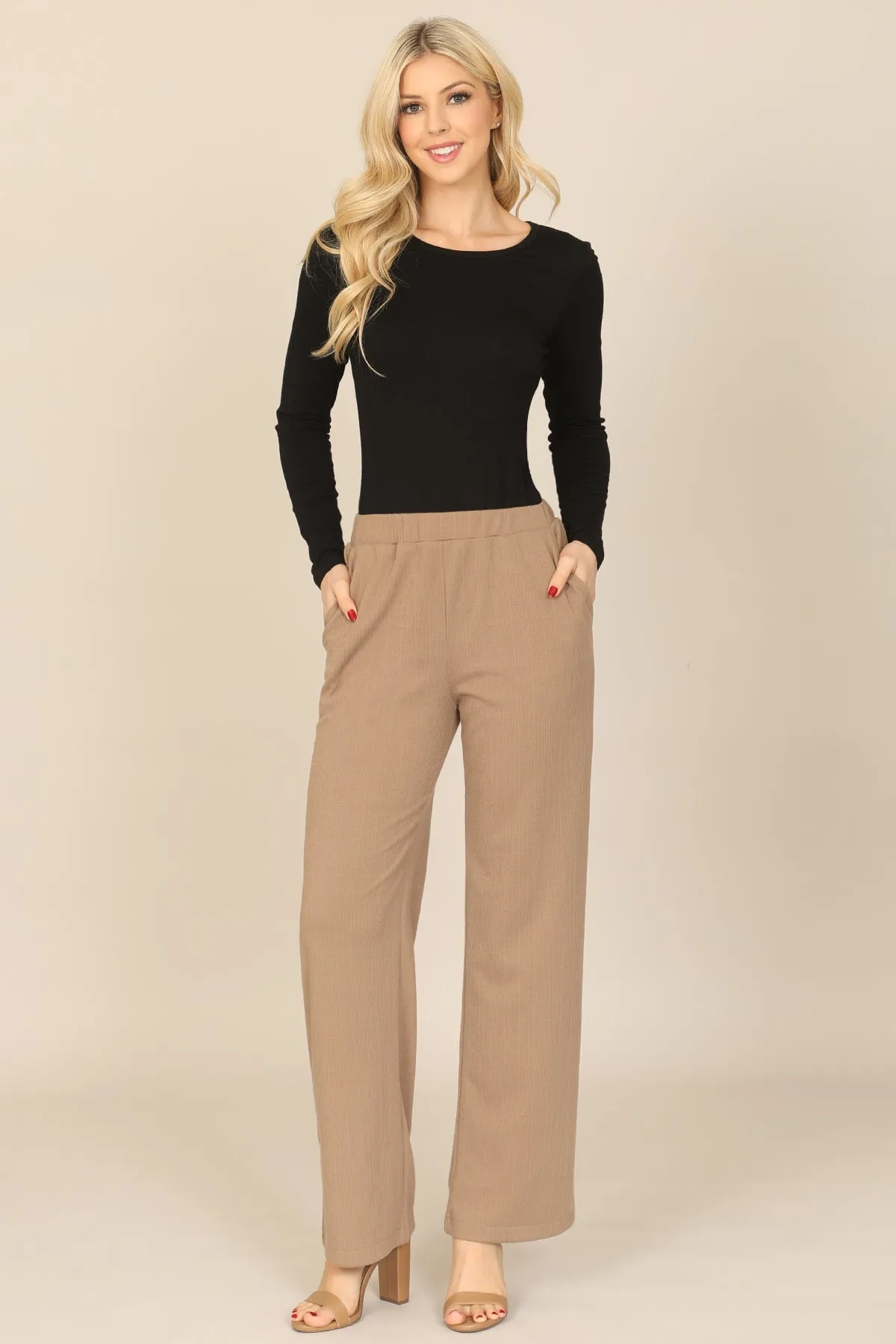 STRAIGHT PANTS