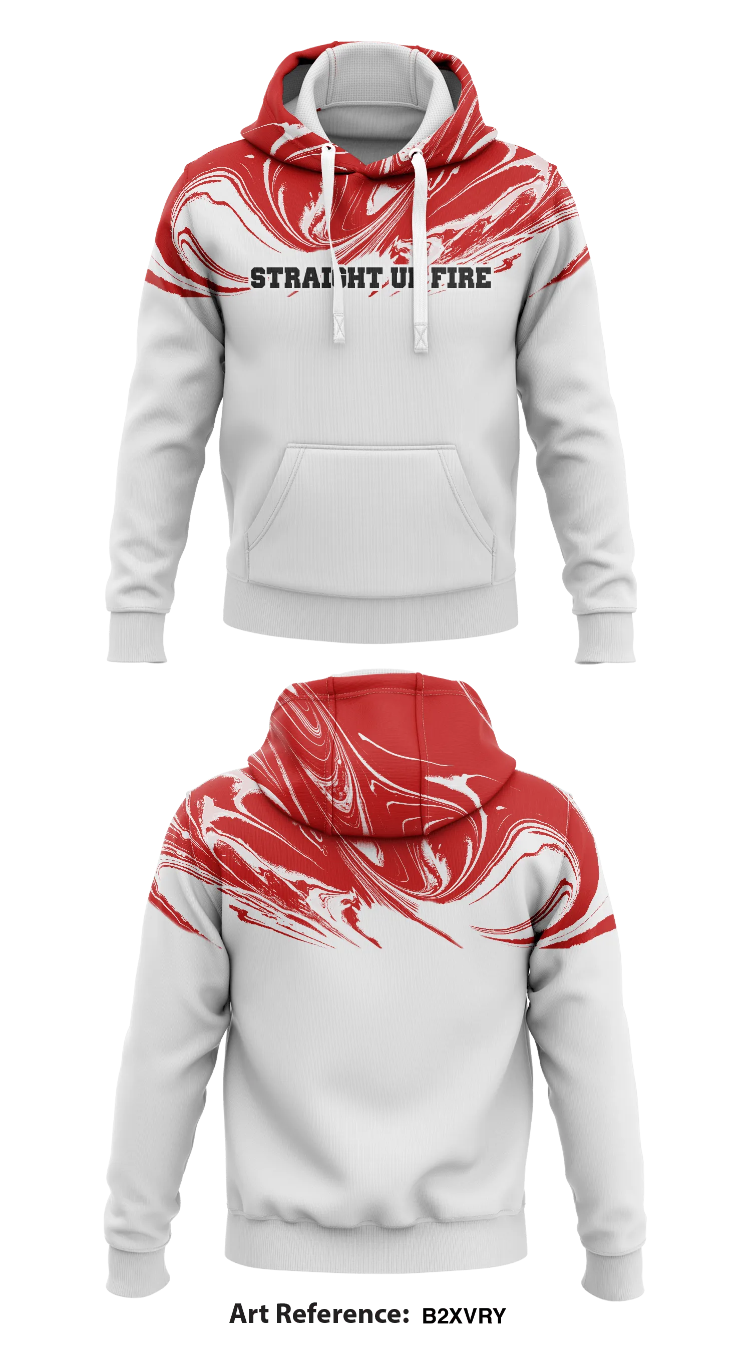 Straight Up Fire Store 1  Core Men's Hooded Performance Sweatshirt - b2XVry