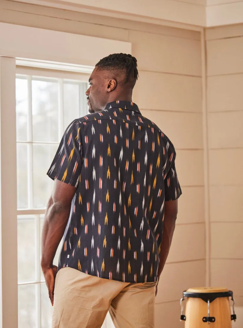 Street Life Short Sleeve Ikat Shirt