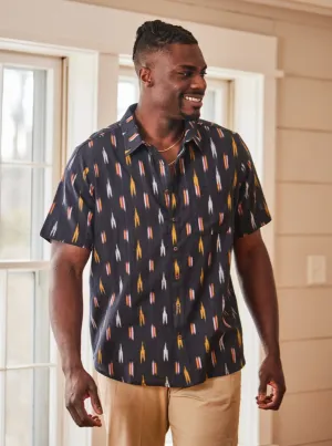 Street Life Short Sleeve Ikat Shirt