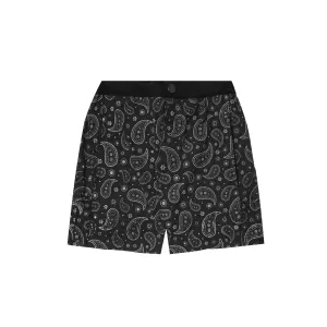 STRIDE SHORTS IN MIDNIGHT PAISLEY