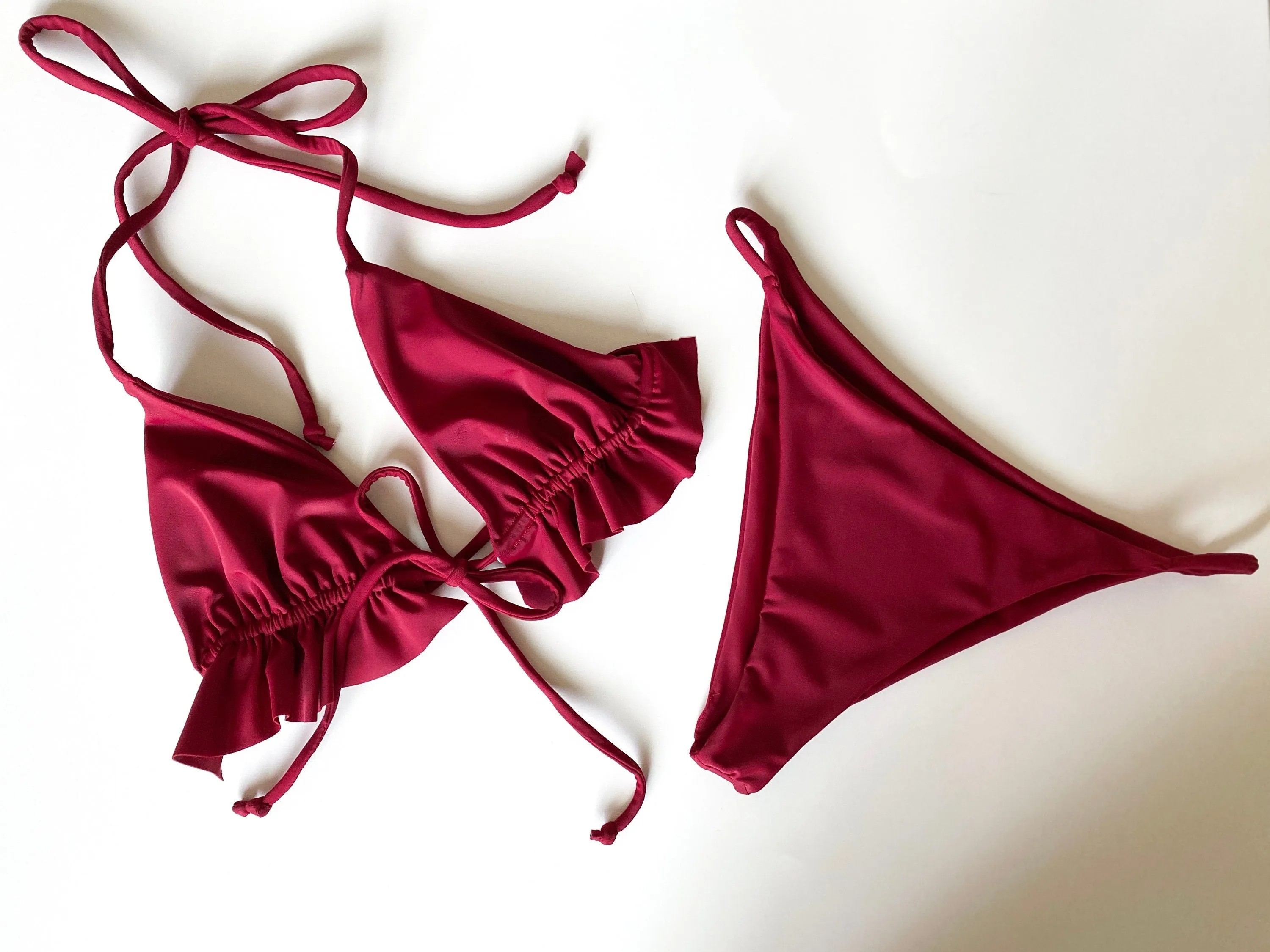 String Bottom - Maroon