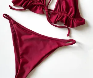 String Bottom - Maroon